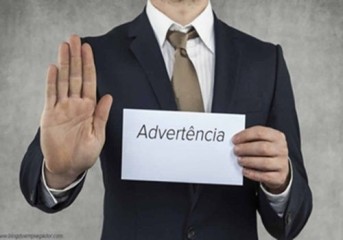 Como aplicar a advertência disciplinar