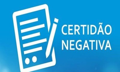 Certidão Negativa – Certidões Negativas passam a ser emitidas exclusivamente pela internet Certidão Negativa – Certidões Negativas passam a ser emitidas exclusivamente pela internet