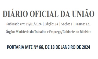 DIÁRIO OFICIAL DA UNIÃO